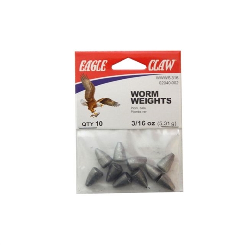 Eagle Claw Worm Weight Sinkers For Sale Online: Buy Eagle Claw