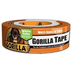  Gorilla White Duct Tape, 1.88 x 30 yd, White, (Pack of 11) :  Industrial & Scientific