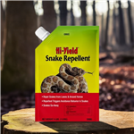 Hi-YieldÂ® Snake Repellent 4 lb. - Natural scent and taste repellent with Cedar Oil, Cinnamon Oil, and Clove Oil. Safe and humane, triggers escape response in snakes without harming them. Ideal for protecting home and garden areas.