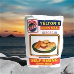 "Yelton's Best Self-Rising Corn Meal 5 lb. - Premium roller ground white corn meal blended with leavening ingredients for perfect baking. Produced by Lakeside Mills, a cornerstone of Southern cooking since 1736. Available online